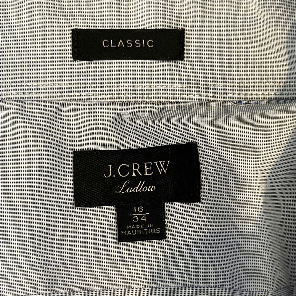 J.Crew Ludlow Classic Shirt in Classic Blue